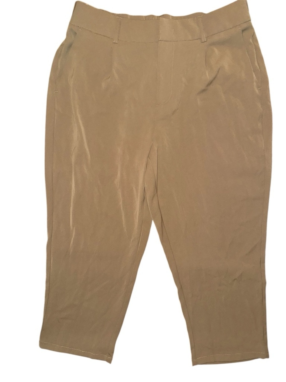Halara front clasp zipper tapered leg work pants xl petite nwt - Picture 1 of 3